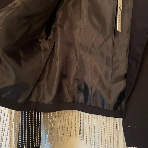 Cropped Rhinestone Blazer - Picture 5 of 9